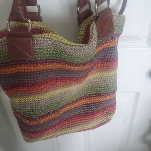 The Sak Multicolor Crochet Tote – New no Tags